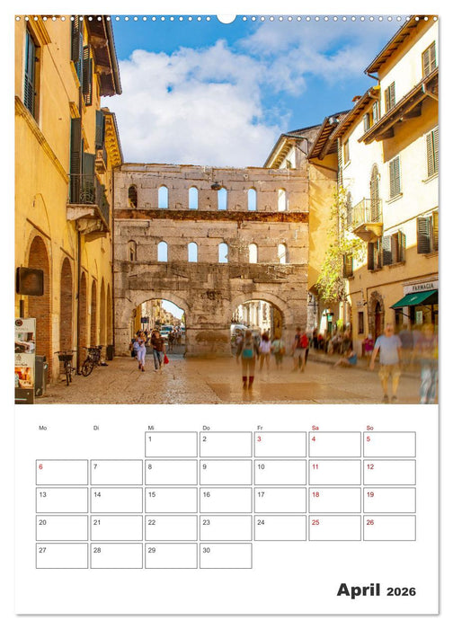 Verona - Reiseplaner (CALVENDO Wandkalender 2026)