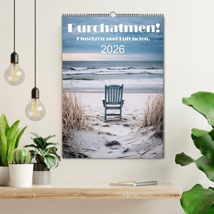 Durchatmen! (CALVENDO Wandkalender 2026)