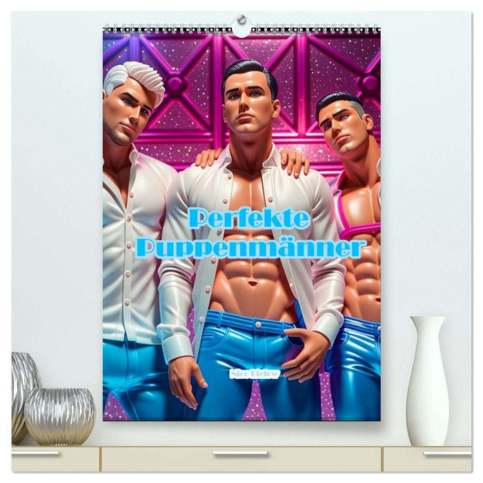 Perfekte Puppenmänner (CALVENDO Premium Wandkalender 2026)