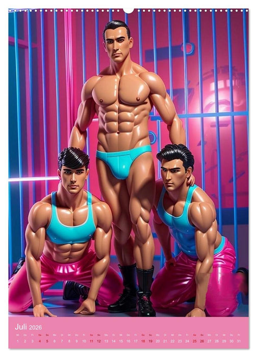 Perfekte Puppenmänner (CALVENDO Premium Wandkalender 2026)