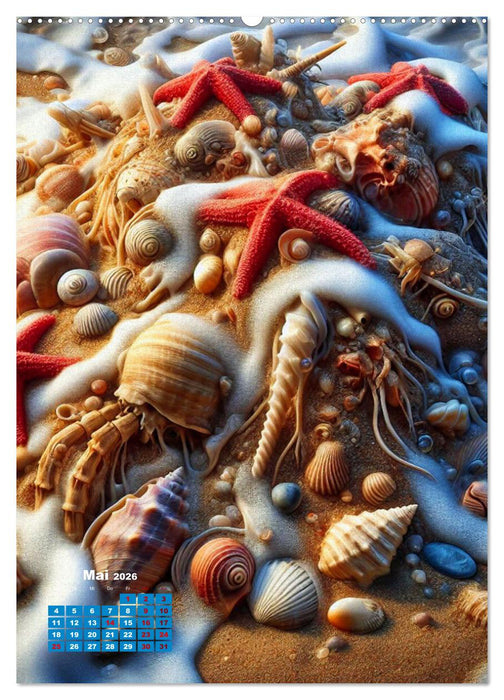 Aus Sand und Meerschaum! (CALVENDO Premium Wandkalender 2026)