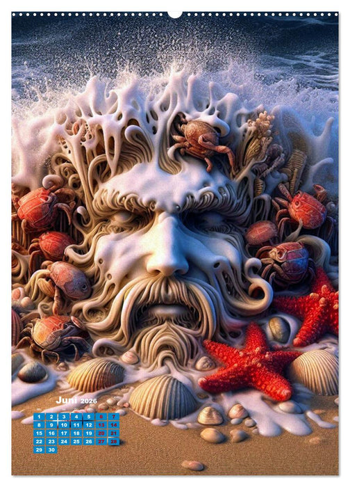 Aus Sand und Meerschaum! (CALVENDO Premium Wandkalender 2026)