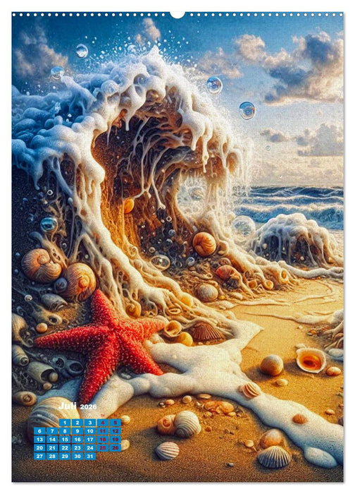 Aus Sand und Meerschaum! (CALVENDO Premium Wandkalender 2026)