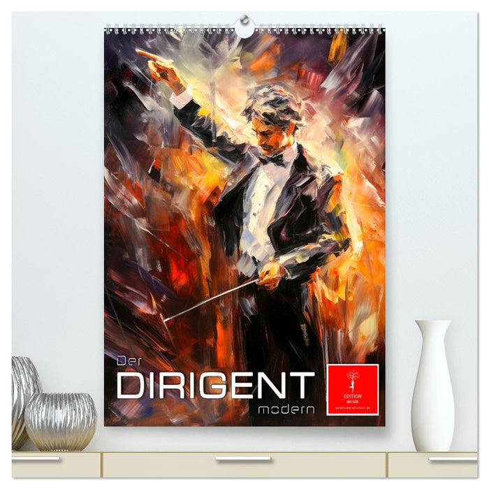 Der Dirigent modern (CALVENDO Premium Wandkalender 2026)