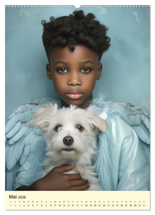 Sanfte Menschen mit ihren Hunden (CALVENDO Premium Wandkalender 2026)
