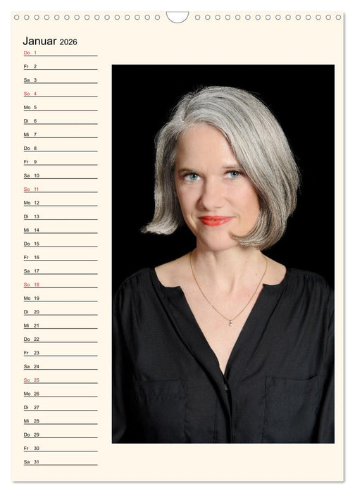 Silberhaar (CALVENDO Wandkalender 2026)