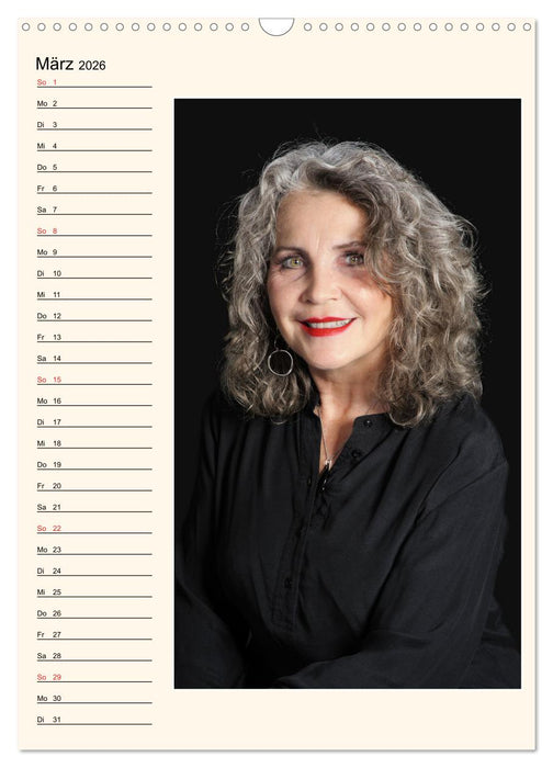 Silberhaar (CALVENDO Wandkalender 2026)