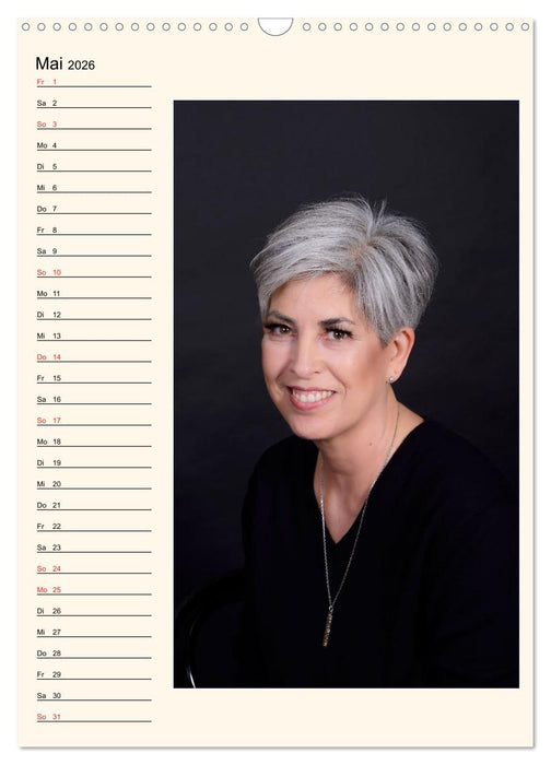 Silberhaar (CALVENDO Wandkalender 2026)