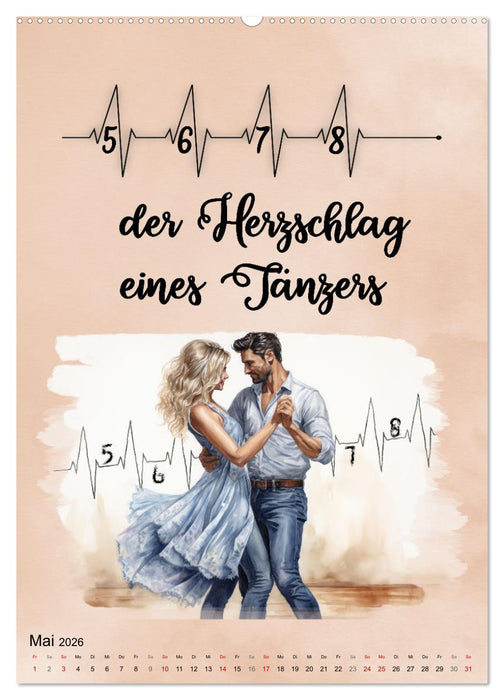 Tanzsprüche (CALVENDO Wandkalender 2026)