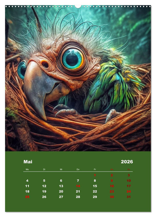 Waldo und Stefler (CALVENDO Premium Wandkalender 2026)