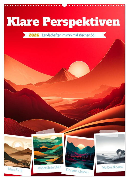 Klare Perspektiven (CALVENDO Wandkalender 2026)