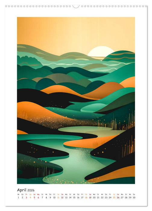 Klare Perspektiven (CALVENDO Wandkalender 2026)