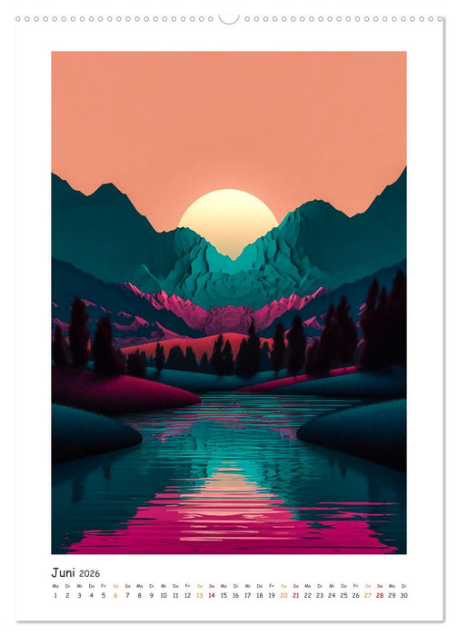 Klare Perspektiven (CALVENDO Wandkalender 2026)