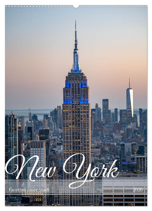 New York, Facetten einer Stadt (CALVENDO Wandkalender 2026)