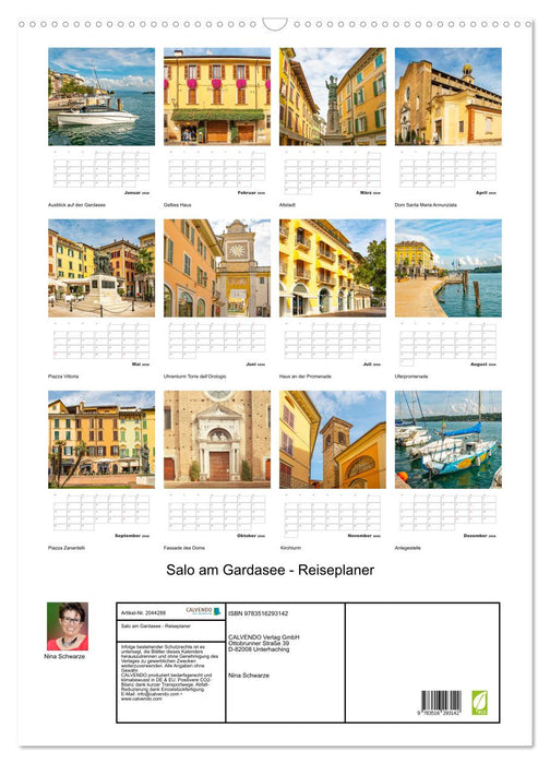 Salo am Gardasee - Reiseplaner (CALVENDO Wandkalender 2026)
