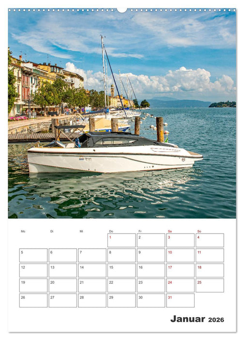 Salo am Gardasee - Reiseplaner (CALVENDO Wandkalender 2026)