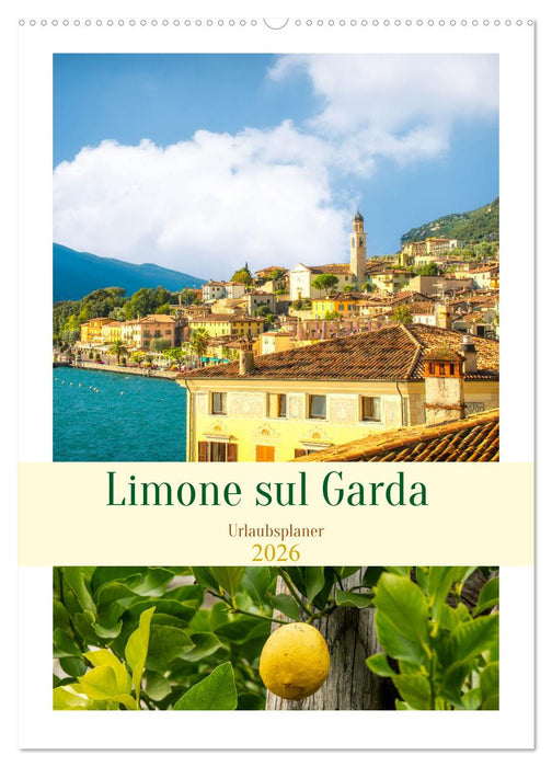 Limone sul Garda - Urlaubsplaner (CALVENDO Wandkalender 2026)