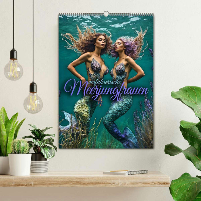Verführerische Meerjungfrauen (CALVENDO Wandkalender 2026)