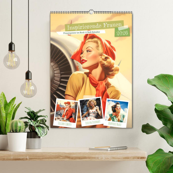 Inspirierende Frauen (CALVENDO Wandkalender 2026)