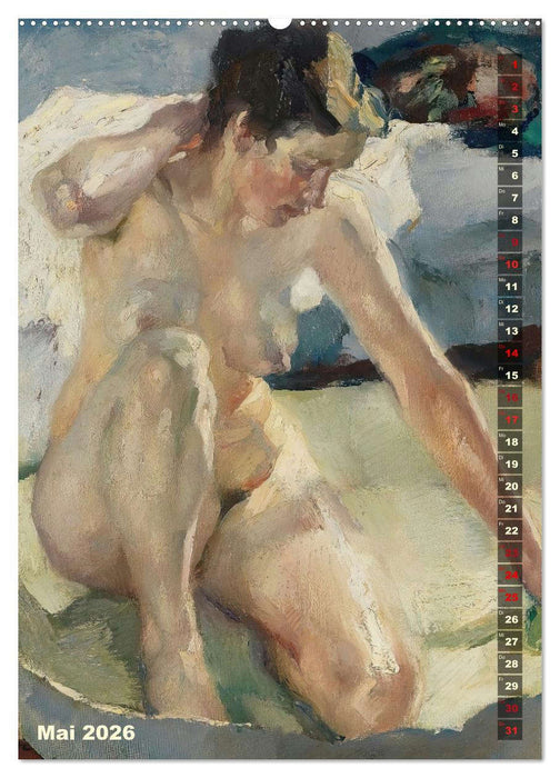 Leo Putz - Die Kunst der Sinnlichkeit (CALVENDO Premium Wandkalender 2026)
