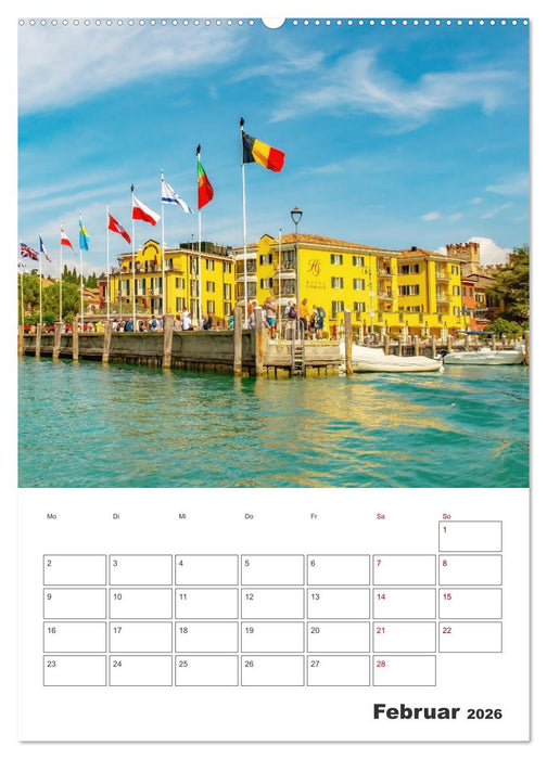 Sirmione - Reiseplaner (CALVENDO Premium Wandkalender 2026)
