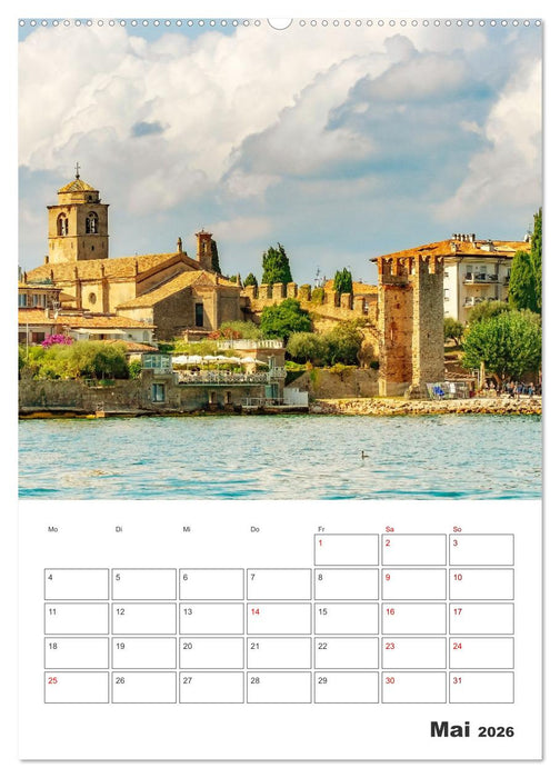 Sirmione - Reiseplaner (CALVENDO Premium Wandkalender 2026)