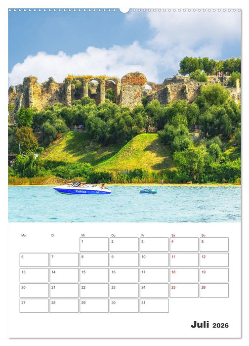 Sirmione - Reiseplaner (CALVENDO Premium Wandkalender 2026)