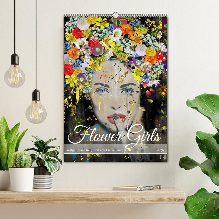 FLOWER GIRLS (CALVENDO Wandkalender 2026)