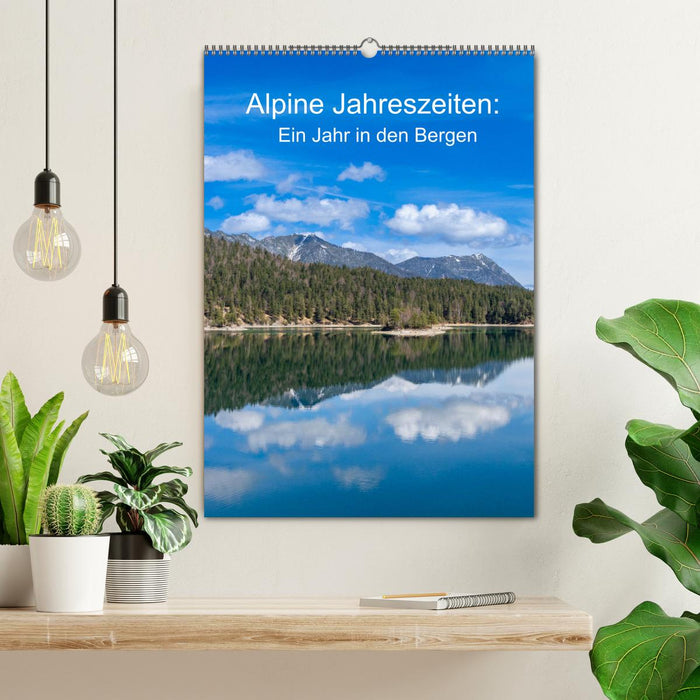 Alpine Jahreszeiten: Ein Jahr in den Bergen (CALVENDO Wandkalender 2026)