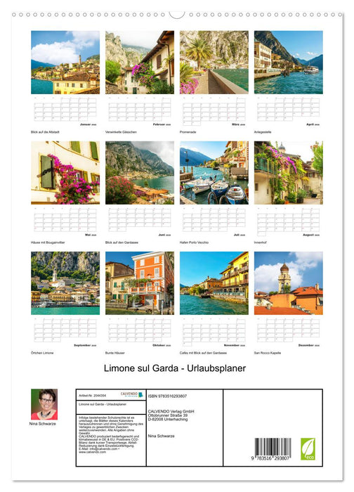 Limone sul Garda - Urlaubsplaner (CALVENDO Premium Wandkalender 2026)