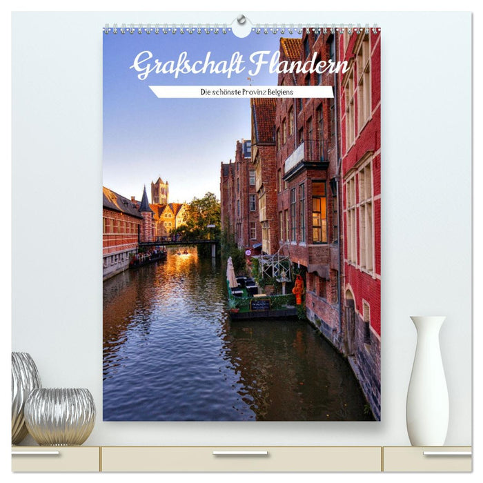 Grafschaft Flandern (CALVENDO Premium Wandkalender 2026)