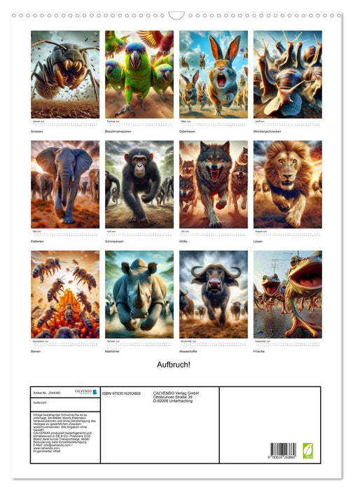 Aufbruch! (CALVENDO Wandkalender 2026)