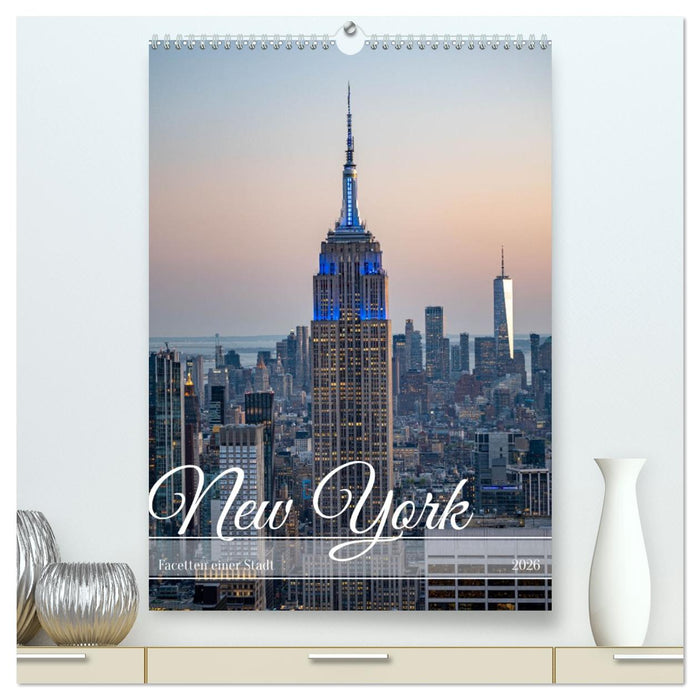 New York, Facetten einer Stadt (CALVENDO Premium Wandkalender 2026)