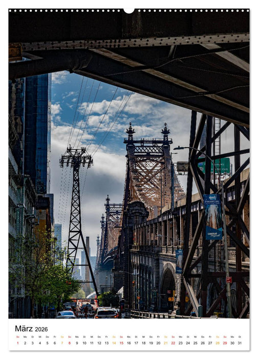 New York, Facetten einer Stadt (CALVENDO Premium Wandkalender 2026)