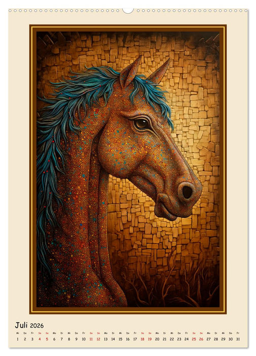 Bauernhoftiere - Humorvolle Karikaturen (CALVENDO Premium Wandkalender 2026)