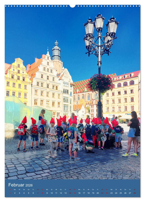 Breslau - Historische Mitte und Dominsel (CALVENDO Wandkalender 2026)