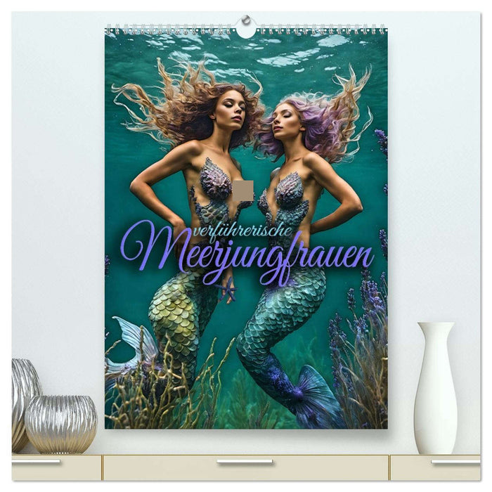 Verführerische Meerjungfrauen (CALVENDO Premium Wandkalender 2026)