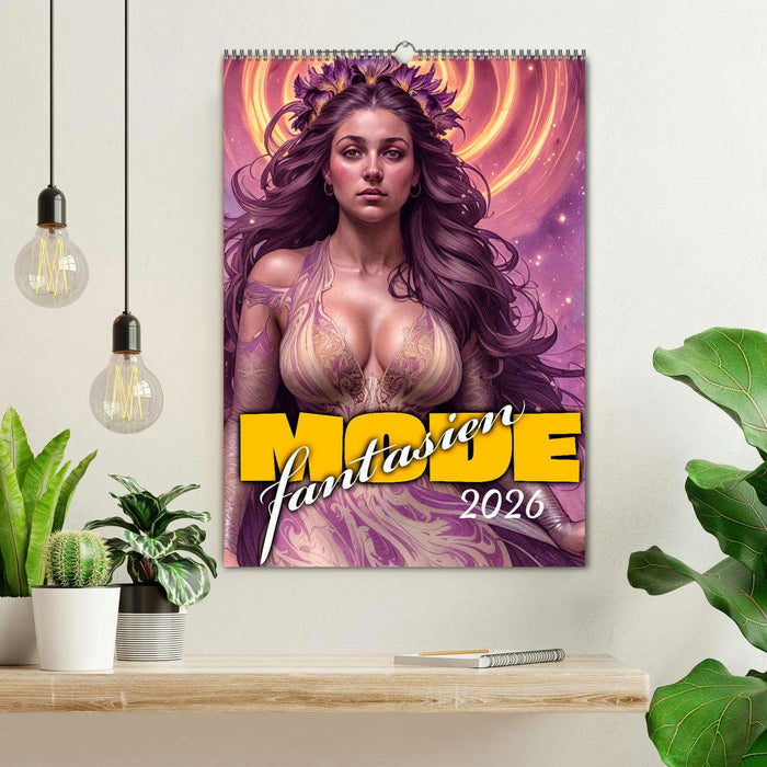 Modefantasien (CALVENDO Wandkalender 2026)