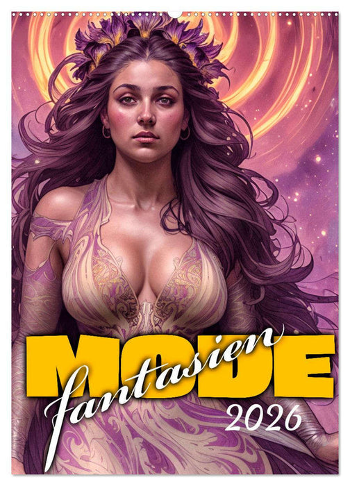 Modefantasien (CALVENDO Wandkalender 2026)