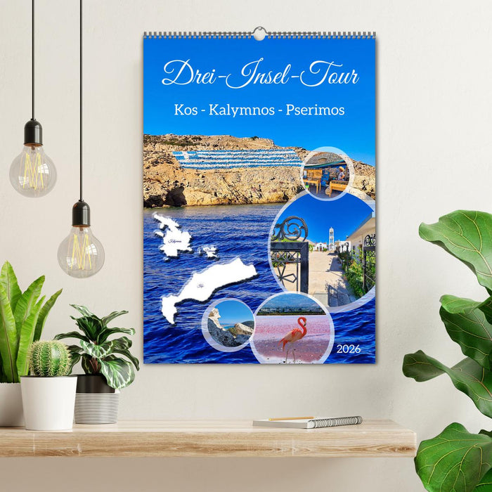 Drei-Insel-Tour (CALVENDO Wandkalender 2026)