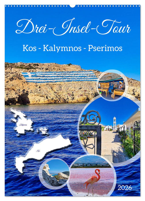 Drei-Insel-Tour (CALVENDO Wandkalender 2026)