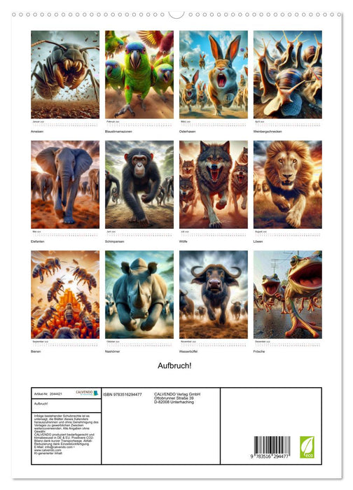 Aufbruch! (CALVENDO Premium Wandkalender 2026)