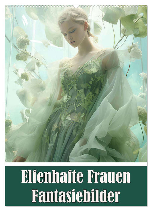 Elfenhafte Frauen Fantasiebilder (CALVENDO Wandkalender 2026)