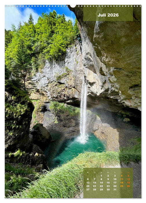 Erlebe mit mir die Alpen (CALVENDO Premium Wandkalender 2026)