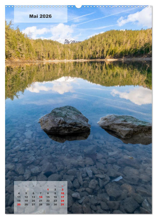Alpine Jahreszeiten: Ein Jahr in den Bergen (CALVENDO Premium Wandkalender 2026)