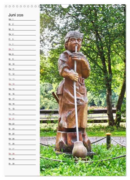 Nieste, Kleinod am Kaufunger Wald (CALVENDO Wandkalender 2026)