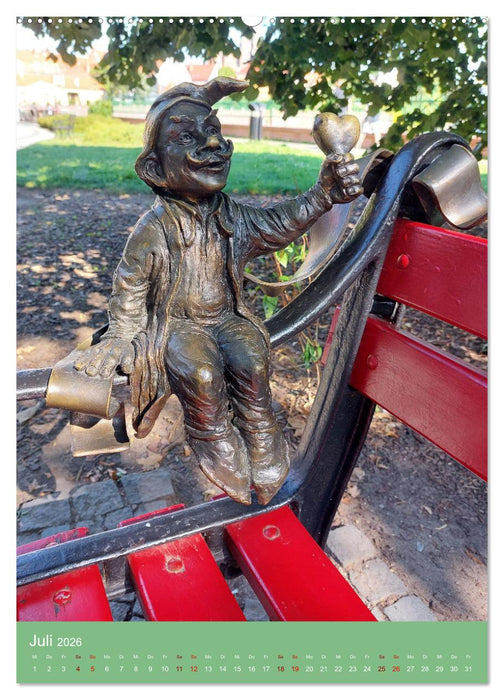 Breslau - Historische Mitte und Dominsel (CALVENDO Premium Wandkalender 2026)