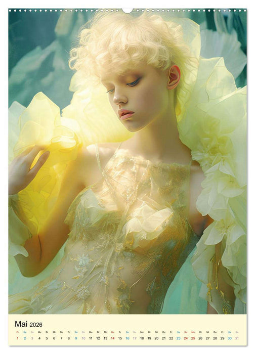 Elfenhafte Frauen Fantasiebilder (CALVENDO Premium Wandkalender 2026)