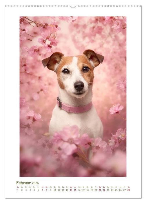 Hunderassen (CALVENDO Premium Wandkalender 2026)