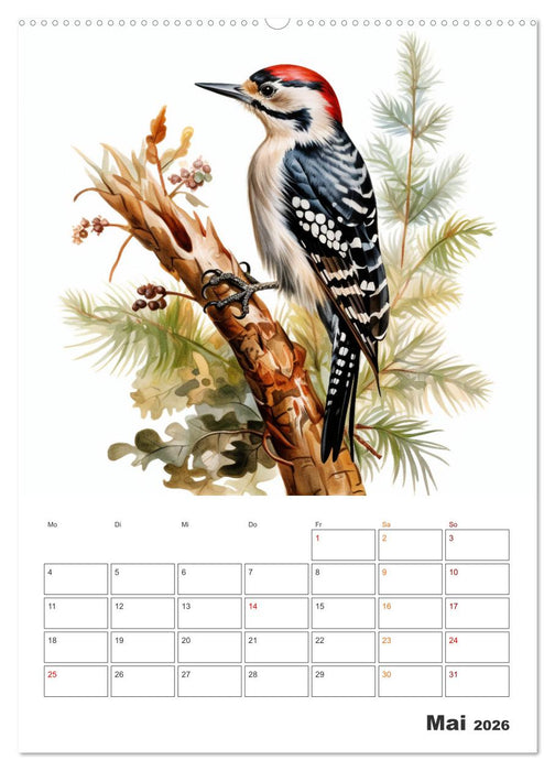 Unsere Tiere des Waldes (CALVENDO Wandkalender 2026)